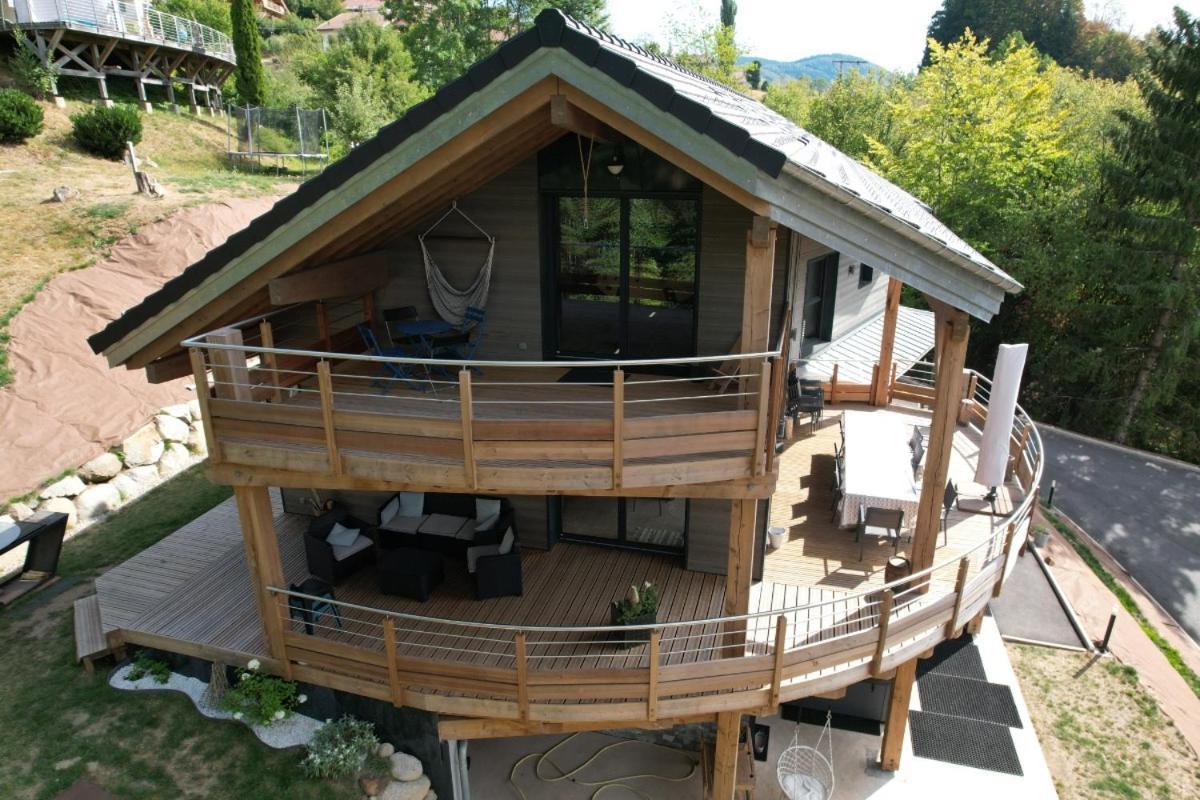 Willa Chalet Le Pourquoi Pas La Bresse Zewnętrze zdjęcie