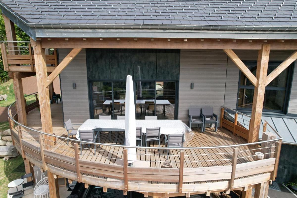 Willa Chalet Le Pourquoi Pas La Bresse Zewnętrze zdjęcie
