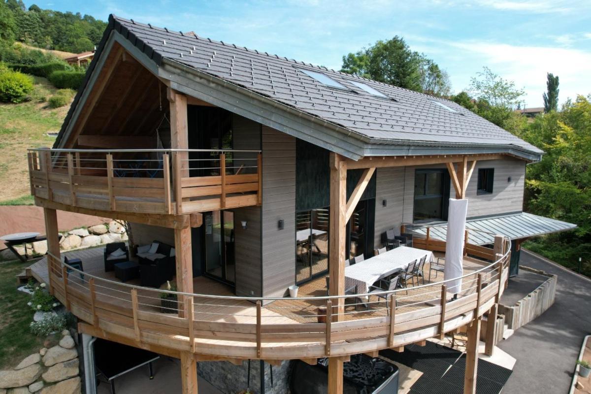 Willa Chalet Le Pourquoi Pas La Bresse Zewnętrze zdjęcie